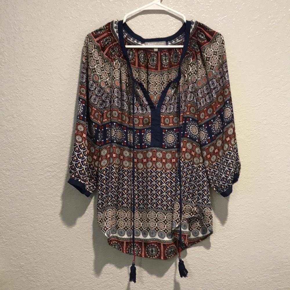 Loose fit blouse